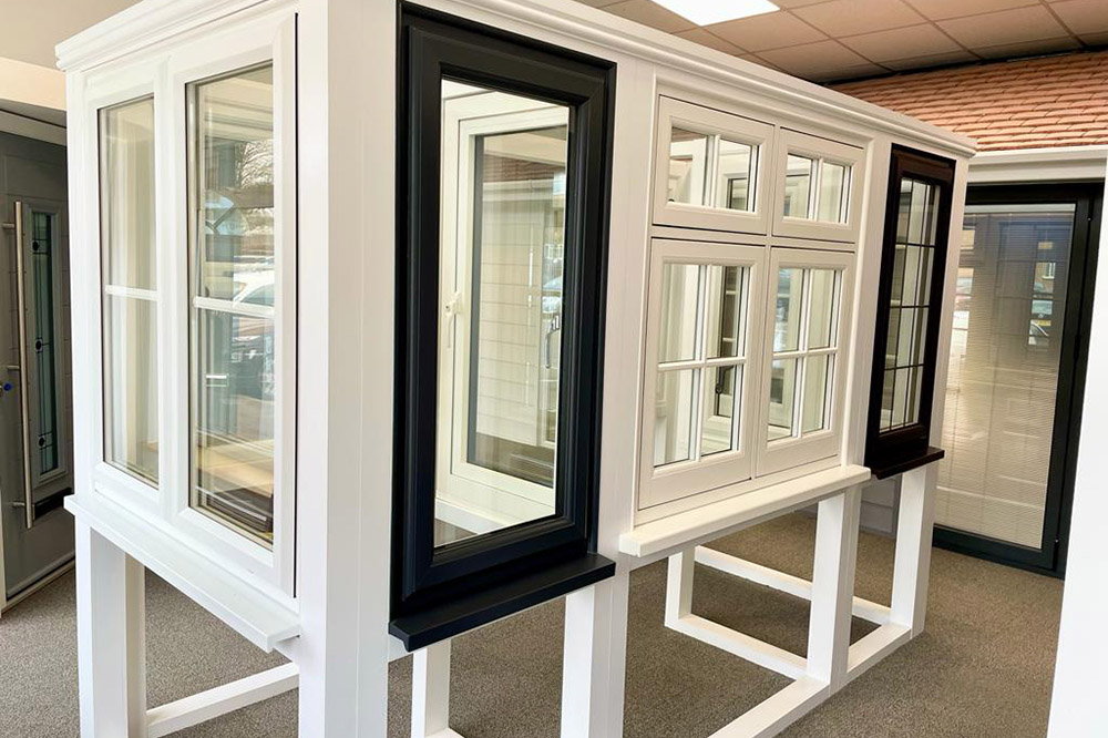 Window and door showroom display